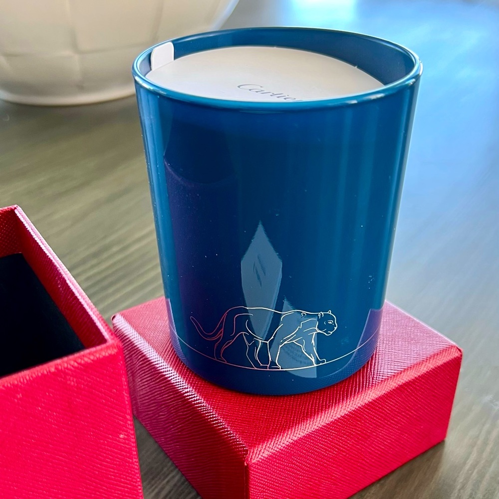Cartier Panther Candle - Blue